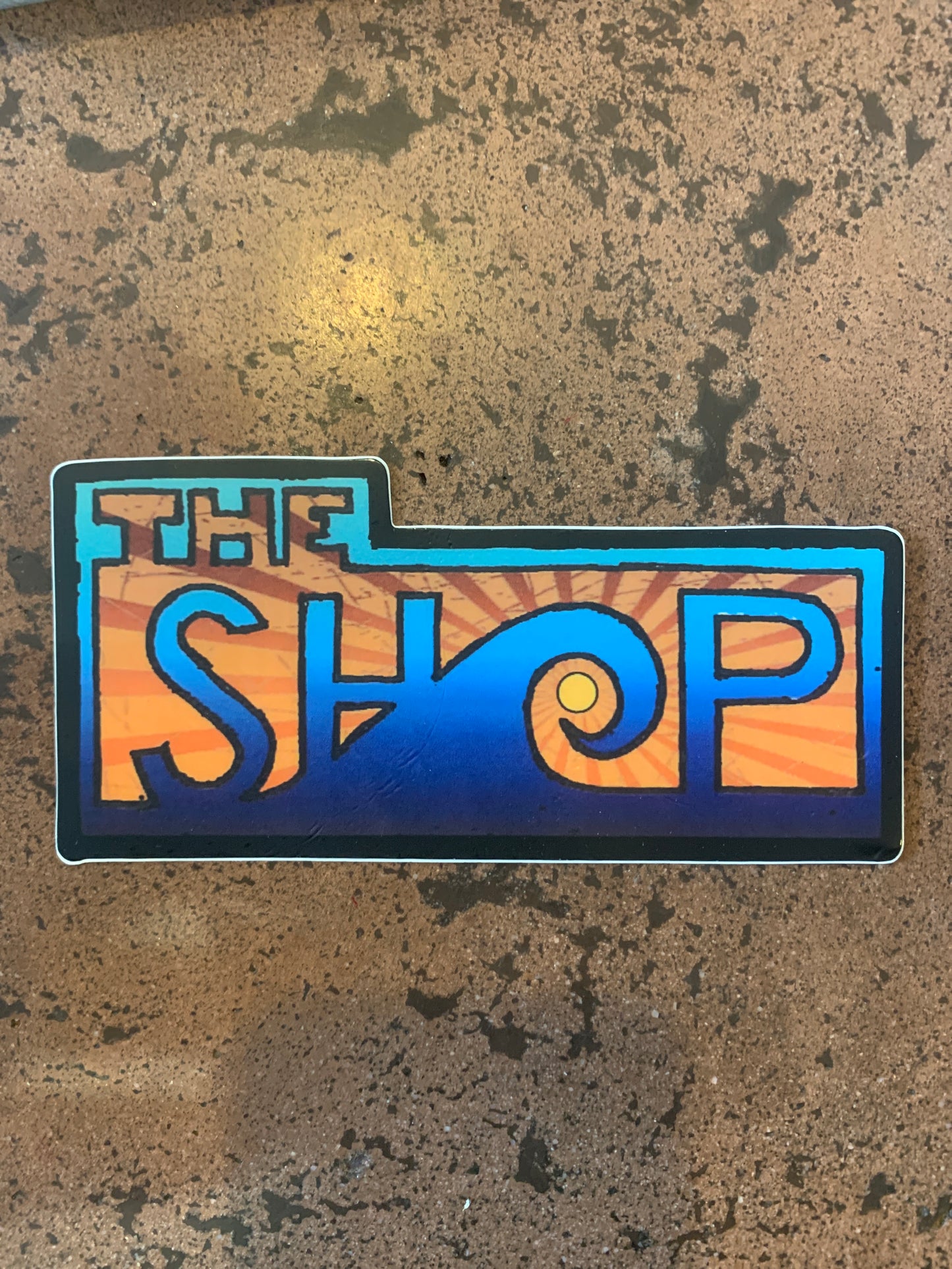 The Shop Color 6” Sticker