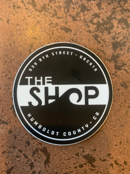The Shop Circle Sticker