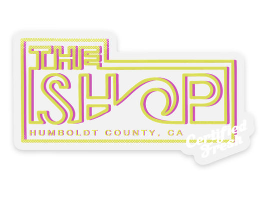 The Shop Certified Fresh Clear Sticker 3”
